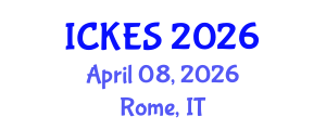 International Conference on Kinesiology and Exercise Sciences (ICKES) April 08, 2026 - Rome, Italy