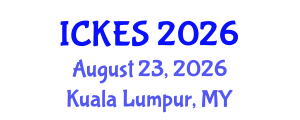 International Conference on Kinesiology and Exercise Sciences (ICKES) August 23, 2026 - Kuala Lumpur, Malaysia