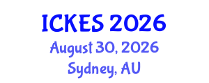 International Conference on Kinesiology and Exercise Sciences (ICKES) August 30, 2026 - Sydney, Australia