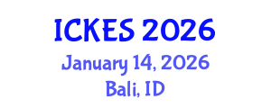 International Conference on Kinesiology and Exercise Sciences (ICKES) January 14, 2026 - Bali, Indonesia
