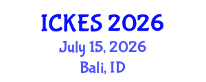 International Conference on Kinesiology and Exercise Sciences (ICKES) July 15, 2026 - Bali, Indonesia