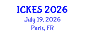 International Conference on Kinesiology and Exercise Sciences (ICKES) July 19, 2026 - Paris, France