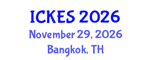International Conference on Kinesiology and Exercise Sciences (ICKES) November 29, 2026 - Bangkok, Thailand