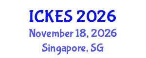 International Conference on Kinesiology and Exercise Sciences (ICKES) November 18, 2026 - Singapore, Singapore