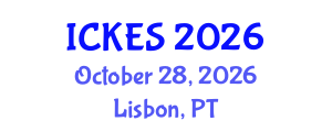 International Conference on Kinesiology and Exercise Sciences (ICKES) October 28, 2026 - Lisbon, Portugal