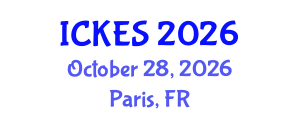 International Conference on Kinesiology and Exercise Sciences (ICKES) October 28, 2026 - Paris, France