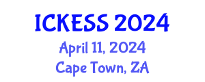 International Conference on Kinesiology, Exercise and Sport Sciences (ICKESS) April 11, 2024 - Cape Town, South Africa