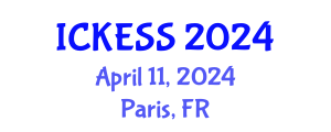 International Conference on Kinesiology, Exercise and Sport Sciences (ICKESS) April 11, 2024 - Paris, France