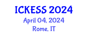 International Conference on Kinesiology, Exercise and Sport Sciences (ICKESS) April 04, 2024 - Rome, Italy