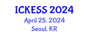 International Conference on Kinesiology, Exercise and Sport Sciences (ICKESS) April 25, 2024 - Seoul, Republic of Korea