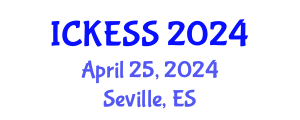 International Conference on Kinesiology, Exercise and Sport Sciences (ICKESS) April 25, 2024 - Seville, Spain