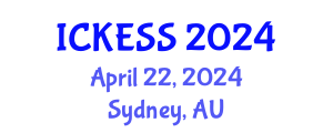 International Conference on Kinesiology, Exercise and Sport Sciences (ICKESS) April 22, 2024 - Sydney, Australia