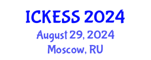 International Conference on Kinesiology, Exercise and Sport Sciences (ICKESS) August 29, 2024 - Moscow, Russia