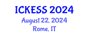 International Conference on Kinesiology, Exercise and Sport Sciences (ICKESS) August 22, 2024 - Rome, Italy