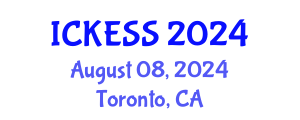 International Conference on Kinesiology, Exercise and Sport Sciences (ICKESS) August 08, 2024 - Toronto, Canada