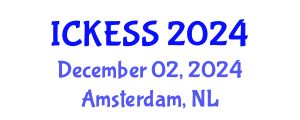 International Conference on Kinesiology, Exercise and Sport Sciences (ICKESS) December 02, 2024 - Amsterdam, Netherlands