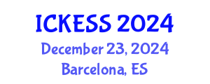 International Conference on Kinesiology, Exercise and Sport Sciences (ICKESS) December 23, 2024 - Barcelona, Spain