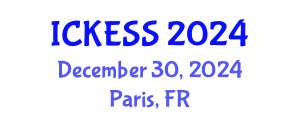 International Conference on Kinesiology, Exercise and Sport Sciences (ICKESS) December 30, 2024 - Paris, France