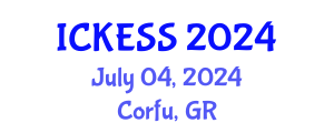 International Conference on Kinesiology, Exercise and Sport Sciences (ICKESS) July 04, 2024 - Corfu, Greece