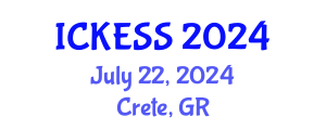 International Conference on Kinesiology, Exercise and Sport Sciences (ICKESS) July 22, 2024 - Crete, Greece