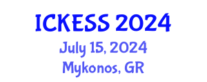 International Conference on Kinesiology, Exercise and Sport Sciences (ICKESS) July 15, 2024 - Mykonos, Greece