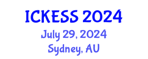 International Conference on Kinesiology, Exercise and Sport Sciences (ICKESS) July 29, 2024 - Sydney, Australia