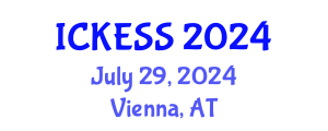 International Conference on Kinesiology, Exercise and Sport Sciences (ICKESS) July 29, 2024 - Vienna, Austria