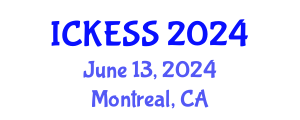 International Conference on Kinesiology, Exercise and Sport Sciences (ICKESS) June 13, 2024 - Montreal, Canada