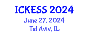 International Conference on Kinesiology, Exercise and Sport Sciences (ICKESS) June 27, 2024 - Tel Aviv, Israel