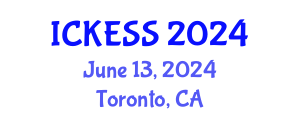 International Conference on Kinesiology, Exercise and Sport Sciences (ICKESS) June 13, 2024 - Toronto, Canada