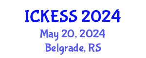 International Conference on Kinesiology, Exercise and Sport Sciences (ICKESS) May 20, 2024 - Belgrade, Serbia