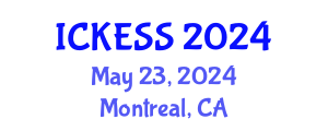 International Conference on Kinesiology, Exercise and Sport Sciences (ICKESS) May 23, 2024 - Montreal, Canada