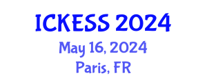 International Conference on Kinesiology, Exercise and Sport Sciences (ICKESS) May 16, 2024 - Paris, France