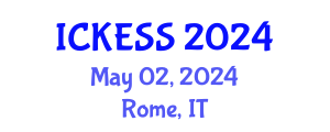 International Conference on Kinesiology, Exercise and Sport Sciences (ICKESS) May 02, 2024 - Rome, Italy