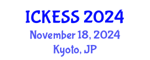 International Conference on Kinesiology, Exercise and Sport Sciences (ICKESS) November 18, 2024 - Kyoto, Japan