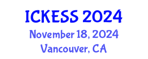 International Conference on Kinesiology, Exercise and Sport Sciences (ICKESS) November 18, 2024 - Vancouver, Canada