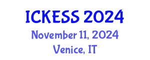 International Conference on Kinesiology, Exercise and Sport Sciences (ICKESS) November 11, 2024 - Venice, Italy