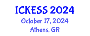 International Conference on Kinesiology, Exercise and Sport Sciences (ICKESS) October 17, 2024 - Athens, Greece