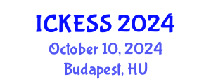 International Conference on Kinesiology, Exercise and Sport Sciences (ICKESS) October 10, 2024 - Budapest, Hungary