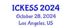 International Conference on Kinesiology, Exercise and Sport Sciences (ICKESS) October 28, 2024 - Los Angeles, United States
