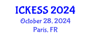International Conference on Kinesiology, Exercise and Sport Sciences (ICKESS) October 28, 2024 - Paris, France