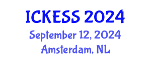 International Conference on Kinesiology, Exercise and Sport Sciences (ICKESS) September 12, 2024 - Amsterdam, Netherlands