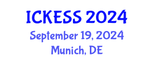 International Conference on Kinesiology, Exercise and Sport Sciences (ICKESS) September 19, 2024 - Munich, Germany