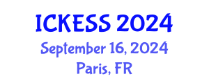 International Conference on Kinesiology, Exercise and Sport Sciences (ICKESS) September 16, 2024 - Paris, France