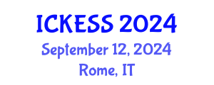 International Conference on Kinesiology, Exercise and Sport Sciences (ICKESS) September 12, 2024 - Rome, Italy