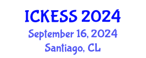 International Conference on Kinesiology, Exercise and Sport Sciences (ICKESS) September 16, 2024 - Santiago, Chile