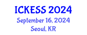 International Conference on Kinesiology, Exercise and Sport Sciences (ICKESS) September 16, 2024 - Seoul, Republic of Korea