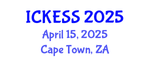 International Conference on Kinesiology, Exercise and Sport Sciences (ICKESS) April 15, 2025 - Cape Town, South Africa