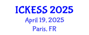 International Conference on Kinesiology, Exercise and Sport Sciences (ICKESS) April 19, 2025 - Paris, France