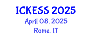 International Conference on Kinesiology, Exercise and Sport Sciences (ICKESS) April 08, 2025 - Rome, Italy